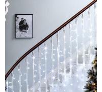 Snowtime 3M X 3M Led Curtain Light In Ice White