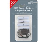 Snowtime 4 x AA Battery Eliminator Power Converter