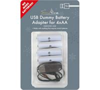 Snowtime 4X Aa Battery Eliminator Usb Power Converter