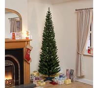 Snowtime 5ft Green Pine Pencil Slim Artificial Christmas Tree with 236 Branch Tips