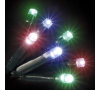 Snowtime 600 Compact Pastel Led Lights With Timer - Festive Decor