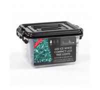 Snowtime 600 Multi-Function Compact Led Lights In Ice White - 15M Lit Length