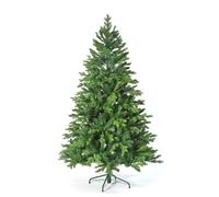Snowtime 6Ft Coniferous Spruce Artificial Christmas Tree With Pe And Nylon Wrapped Tips