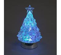 Snowtime Battery Operated 23cm LED Christmas Tree With Water Colour Change