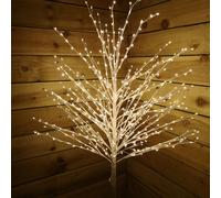 Snowtime Christmas 1.8m/6ft White Micro Dot Tree 900 Warm White LEDs Samuel Alexander Beige One Size