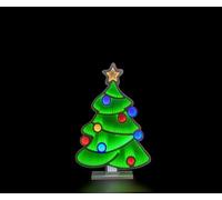 Snowtime Christmas Infinity Indoor LED Holiday Decorations, Multiple Designs, Three Sizes, Illuminated Christmas Decorations, Mains Powered Infinity Mirrored Decorations (IF05395-60cm Christmas Tree)