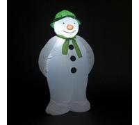 Snowtime Inflatable Indoor Or Outdoor Christmas Snowman With Led Lights - 120Cm