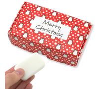 Snowtime Penguin | Merry Christmas | 20g Scented Soap | Mini Gift Cracker Filler