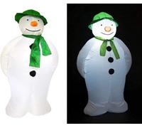 Snowtime The Snowman Inflatable Figure Air Blown Led Decoration Garden Outdoor Christmas Xmas 180Cm