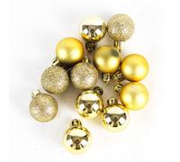 SNOWWHITE Gold Mini Baubles 24/PK
