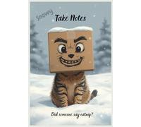 Snowy Cats Notebook - Cute Cat-Themed Journal: Lined Pages for Writing, School, Work & Daily Notes