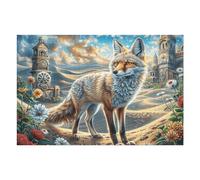 Snowy Cute Husky 1000 Piece Premium Jigsaw Puzzle Adult Jigsaws Educational Game Hobby Home Decor Winter Gift Durable Wooden Cardboard 1000 PCS/75x50cm
