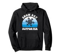 Snowy Day Supporter Snowflake Winter Xmas Merry Christmas Pullover Hoodie