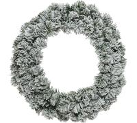 Snowy Imperial Large Christmas Wreath, Festive Door Decoration 50cm/20inch Door Wreaths Outdoor Indoor Christmas Decorations