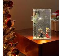 Snowy Lamp, Snowy Streetlamp Light, Street Lamp Christmas Ambient Light, Snow Lamp Couple Landscape Handmade Desk Decor, Christmas Decorations Night Lights, Giftss