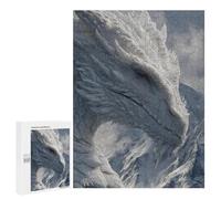 Snowy Mountain Dragon Puzzle 1000 Teile Schwer Puzzle Spielzeug Lernspiel Impossible Herausforderungsspielzeug Für Erwachsene Kinder 500 PCS