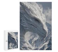 Snowy Mountain Dragon Puzzle 1000 Teile Schwer Puzzle Spielzeug Lernspiel Impossible Herausforderungsspielzeug Für Erwachsene Kinder 1000 PCS