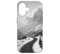Snowy Mountain Road Design Case for iPhone 17