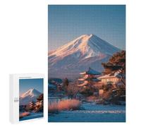 Snowy Mountain Zen Temple Puzzle 1000 Teile Schwer Puzzle Spielzeug Lernspiel Impossible Herausforderungsspielzeug Für Erwachsene Kinder 1000 PCS