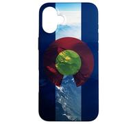 Snowy Mountains Colorado Flag - Coloradan Pride Case for iPhone 16 Plus