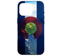Snowy Mountains Colorado Flag - Coloradan Pride Case for iPhone 16 Pro