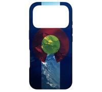 Snowy Mountains Colorado Flag - Coloradan Pride Case for iPhone 17 Pro