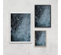 Snowy Night Giclee Art Print - A3 - White Frame