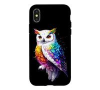 Snowy Owl Barn Eagle Arctic Owl Cute White Polar Owls Case for iPhone X/XS