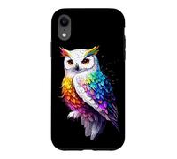 Snowy Owl Barn Eagle Arctic Owl Cute White Polar Owls Case for iPhone XR