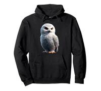 Snowy Owl Barn Eagle Arctic Owl Cute White Polar Owls Pullover Hoodie