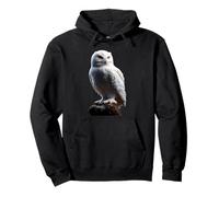 Snowy Owl Barn Eagle Arctic Owl Cute White Polar Owls Pullover Hoodie