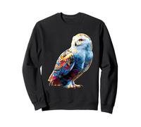 Snowy Owl Barn Eagle Arctic Owl Cute White Polar Owls Sweatshirt