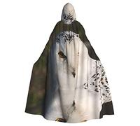 Snowy Owl Eyes Get Spooky With Our Hooded Cloak For Adult Halloween Costumes