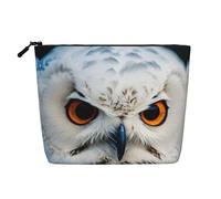 Snowy Owl Eyes Versatile Travel Toiletry Bag Makeup Bag, Perfect for Daily Use and Business Trips