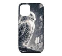 Snowy Owl In City Rain Urban Wildlife Bird Case for iPhone 12/12 Pro