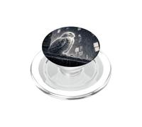 Snowy Owl In City Rain Urban Wildlife Bird PopSockets PopGrip for MagSafe