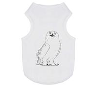 'Snowy Owl' Pet Dog/Cat T-Shirt (PT00099263)