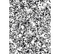 Snowy Peaks: Floral Marble Composition Notebook (College Ruled • 7.5″×9.75″ • 150 Pages • Cream)