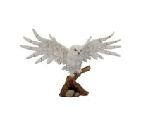 Snowy Rest Owl Figurine Ornament - Nemesis Now