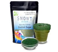 Snowy River Cocktail Sugar - 4oz Holly Green