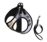 Snowy Running Bear Dog Harness - Equipped with Reflective Straps and Quick Release Buckles - Suitable for Small Cats and Dogs