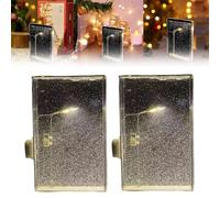 Snowy Street Lamp,Handmade DIY Snow Scene Night Light,Christmas Winter Night Lights, Snowy Night Street Lamps Night Light,Xmas Gifts Christmas Decorations Indoor Christmas Lights
