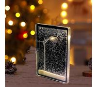 Snowy Street Lamp, Handmade DIY Snow Scene Night Light, Winter Night Lights, Snowy Night Street Lamps Night Light, Xmas Gifts Christmas Decorations Indoor Christmas Lights