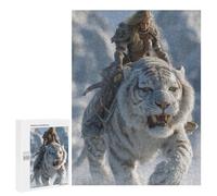 Snowy Tiger Adventure Puzzle 1000 Teile Schwer Puzzle Spielzeug Lernspiel Impossible Herausforderungsspielzeug Für Erwachsene Kinder 500 PCS