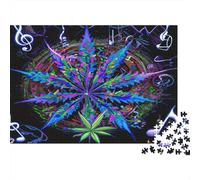 Snowy Train Journey Through Ice Palace 1000 Pc Thick Cardboard Jigsaw Puzzle for Teens 12-18, Logic Skill Puzzle, Holiday Party Activity, Thoughtful for Youngsters 52x38cm/1000pcs