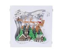 Snowy Village Charm 3D Pop Up Christmas Card