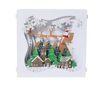 Snowy Village Charm 3D Pop Up Christmas Card