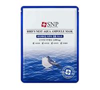 SNP Bird's Nest Aqua Ampoule Mask (New Version 3) (Pack of 10) - Moisturizing & Relieving Irritated Skin