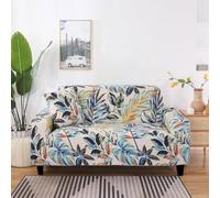 Snqzo High Stretch Sofa Cover 1 2 3 4 Seater Super Soft Sofa Slipcover Printed Spandex Couch Cover Universal Fitted Sofa Slipcover Washable Elastic Fabric Furniture (Size:3 Seater(190-230cm),Color:O)