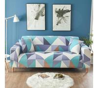 Snqzo Sofa Cover 1/2/3/4 Seater High Stretch Sofa Covers Super Soft Sofa Slipcover Printed Pattern Sofa Covers All-inclusive Sofa Slipcover Non Slip Sofa Cover Washa(Size:4 Seater(235-300cm),Color:U)